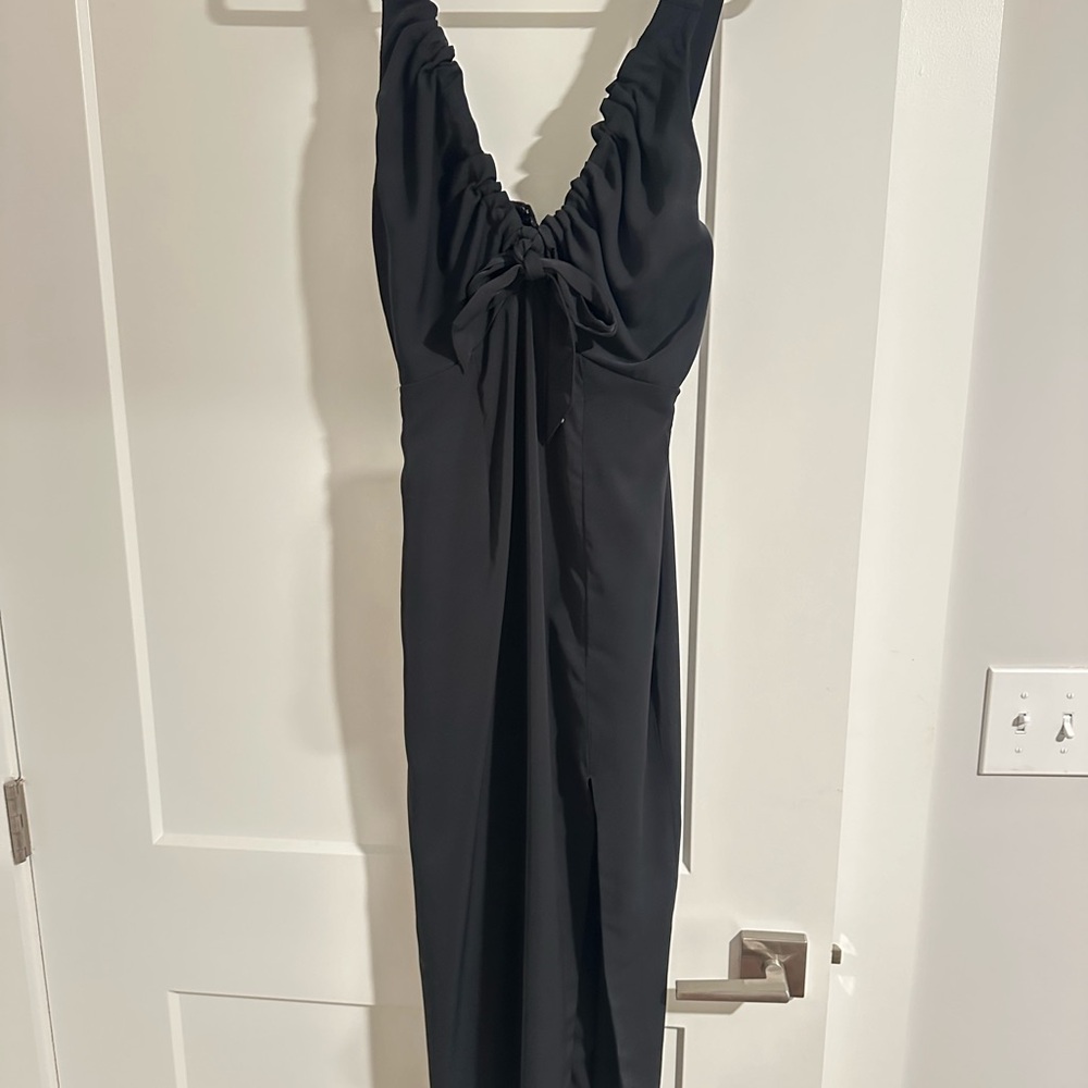 Abercrombie black dress - small tall